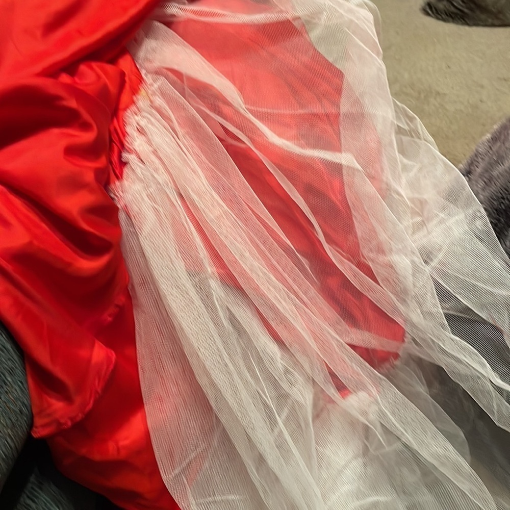 WOW! Prom & Pageant Red Prom Pageant Dress - Picture 5 of 5